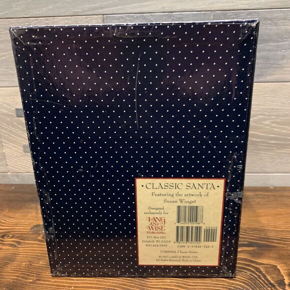 Susan Winget LANG &‎ WISE Classic Santa 1997 Number 1 Missing Pipe - Picture 9 of 12